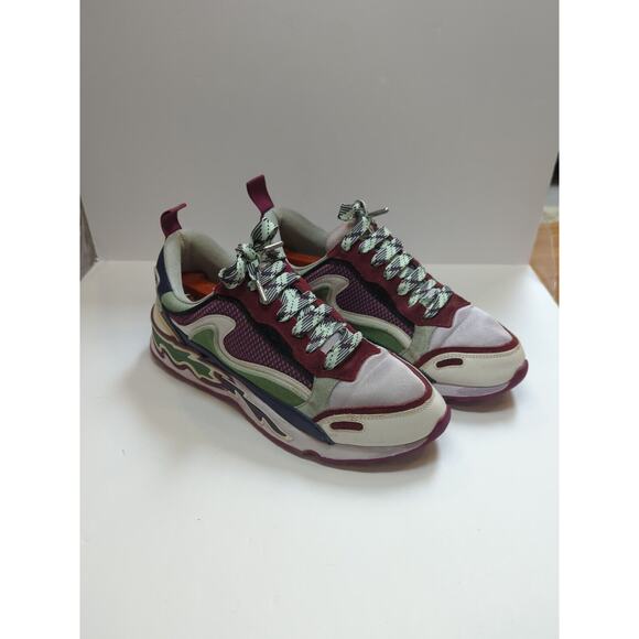 Sandro Paris Women's Sneakers / Trainers FLAME in Purple Size 7.5 - Picture 2 of 10